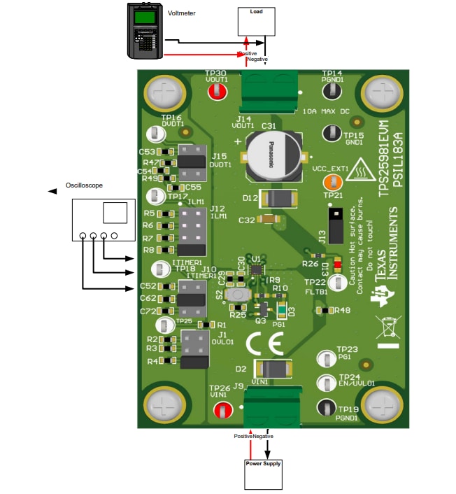 Texas Instruments Module d'évaluation TPS25981EVM
